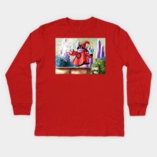 ORKO'S NEW TRICK Kids Long Sleeve T-Shirt